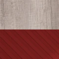 Дуб каньон/Красный (эмаль)