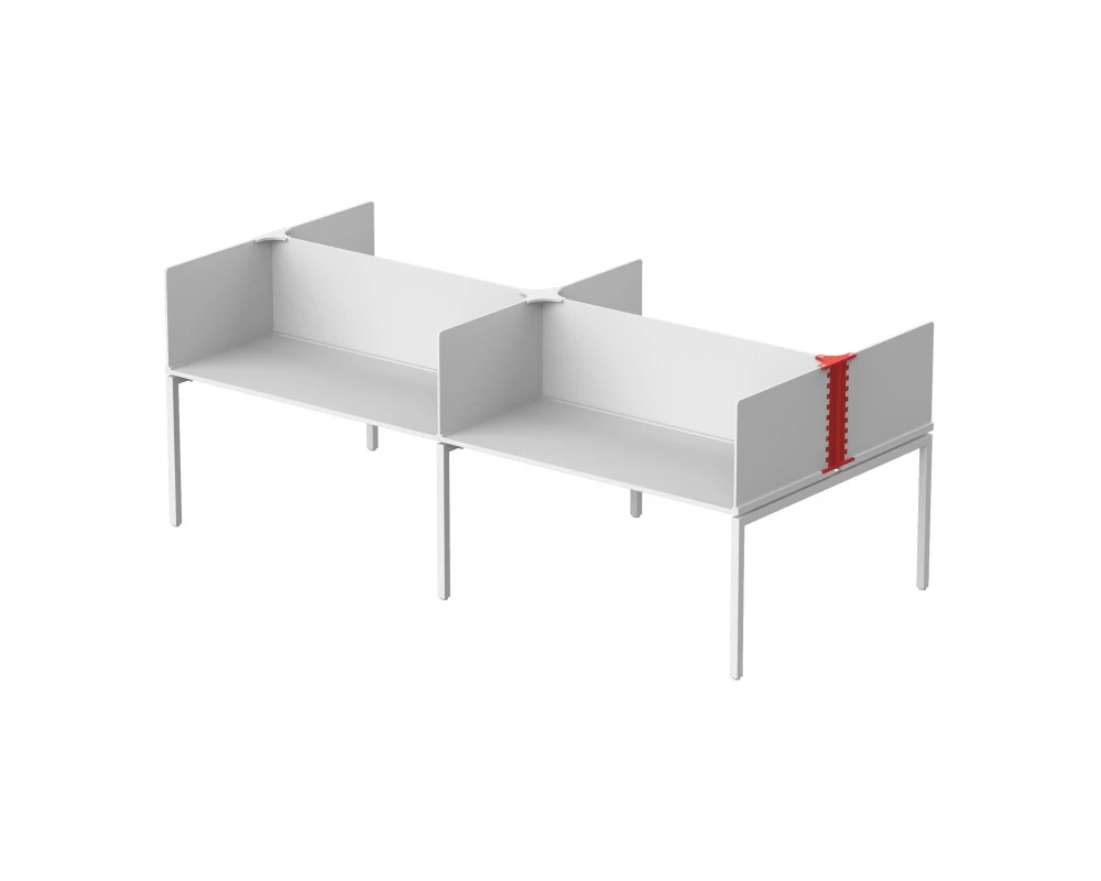 Опора центральная 15х20х60 Forest Office Алый коралл