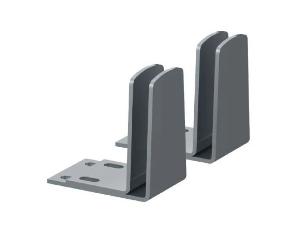 Комплект для фронтального крепления 8,7х8,7х5,0 Forest Office Серый