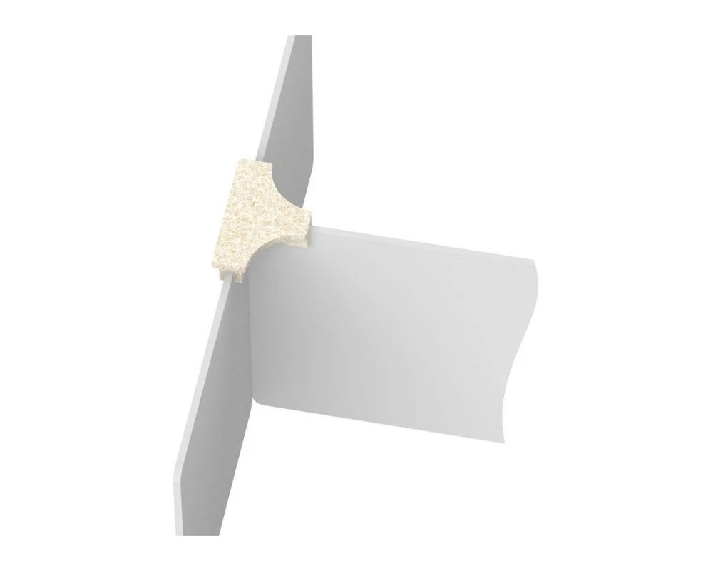 Соединитель экранов Т-образное, для 3-х экранов Forest Office Лебединый пух