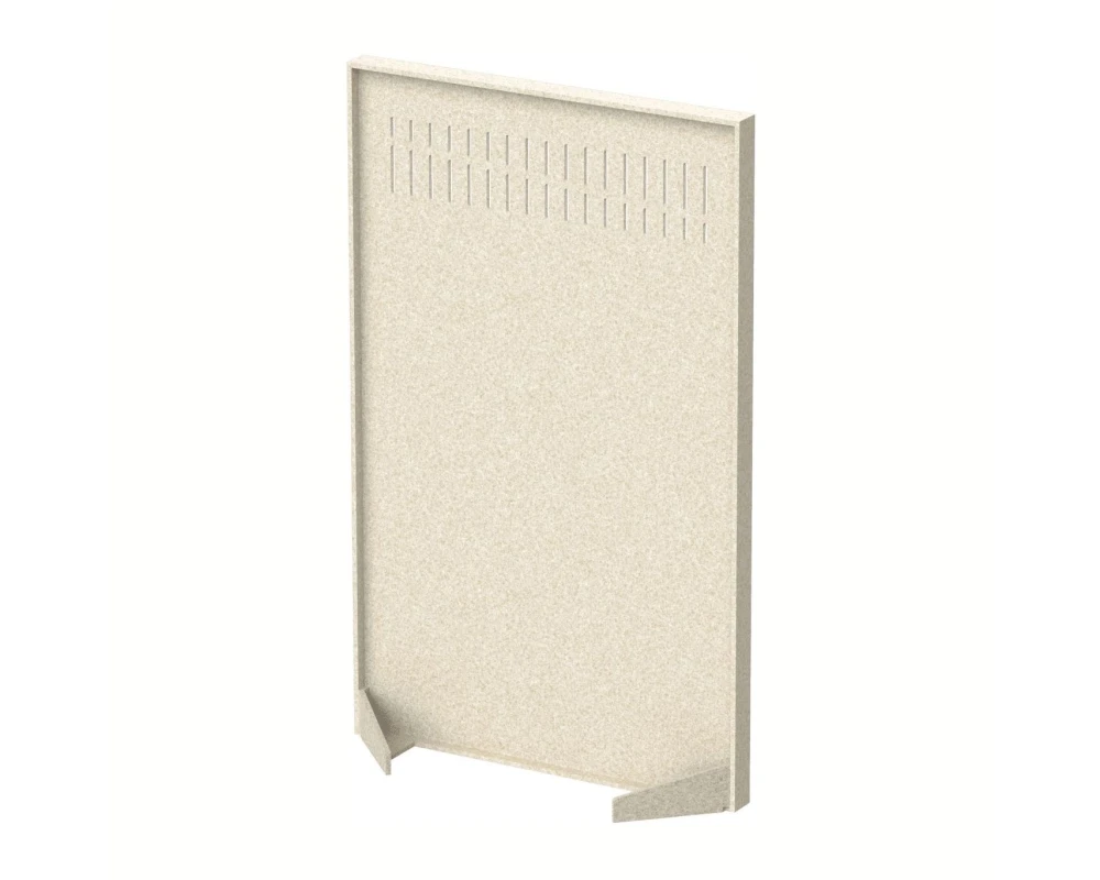 Перегородка с декором "Диаграмма роста" 80х40х160 Forest Office Лебединый пух