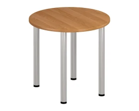 Стол для переговоров круглый на хромированных опорах ФР 185 Formula images