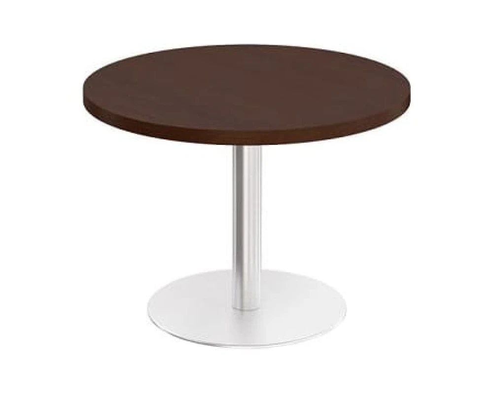 Стол для переговоров круглый на опоре колонне ПР 141 Premier