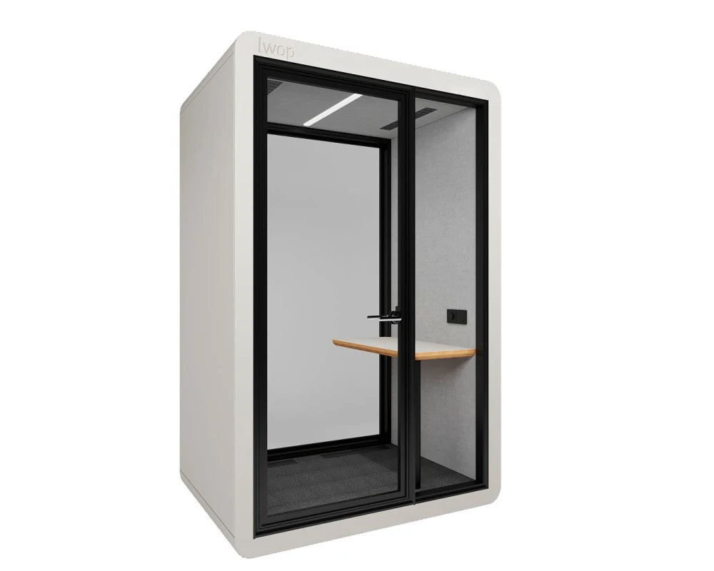 Акустическая кабина LWOP ONE WORK (задняя стенка стекло)