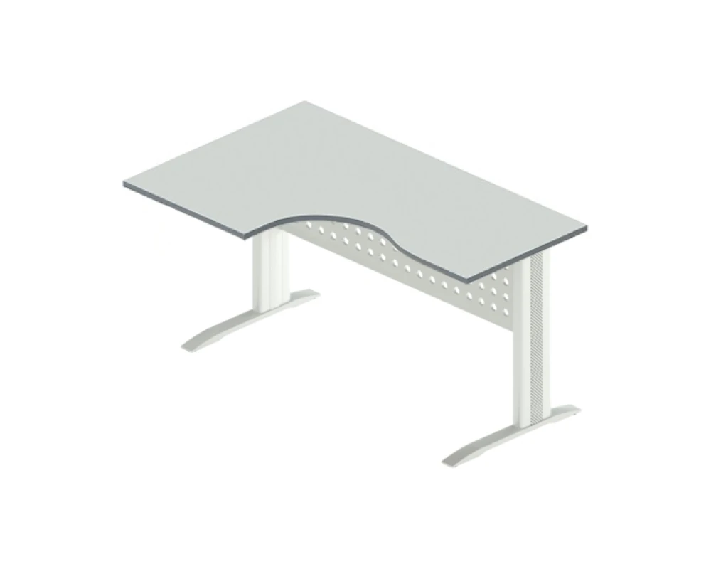 Стол-интеграл левый на металлокаркасе АМК-33L+ОА-01/1400 Агат