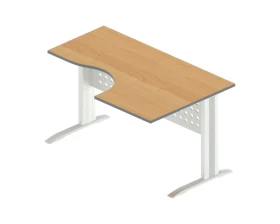 Стол-интеграл правый на металлокаркасе АМК-33R+ОА-01/1400 Агат images