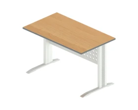 Стол прямой на металлокаркасе АМК-4+ОА-01/1200 Агат images