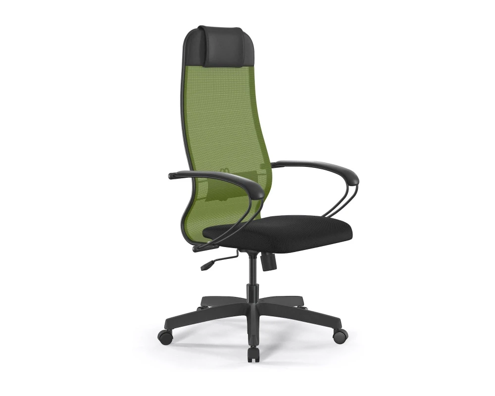 Кресло ErgoLife 11/подл.130/осн.Sit 001 Сетка/Ткань, Зеленый/Черный