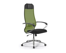 Кресло ErgoLife 11/подл.131/осн.Sit 052 Сетка/Ткань, Зеленый/Черный images