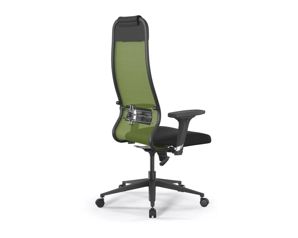 Кресло ErgoLife 11/подл.200/осн.Sit 002 Сетка/Ткань, Зеленый/Черный