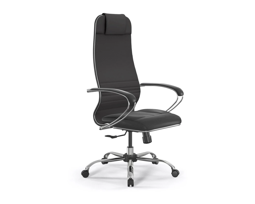 Кресло ErgoLife 6/подл.116/осн.Synchro 003 Экокожа, Черный