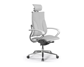 Кресло METTA M B2-10K M26.B32.G25.W03 Экокожа, Белый images