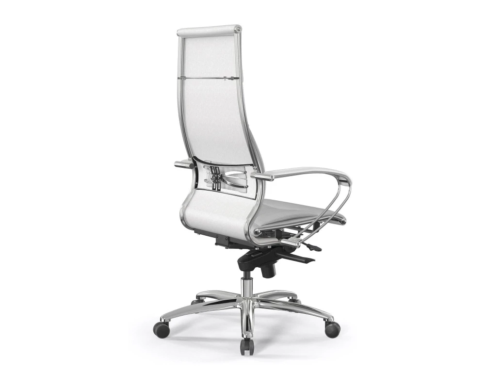 Кресло Samurai Люкс Новая Серия Экокожа, Белый