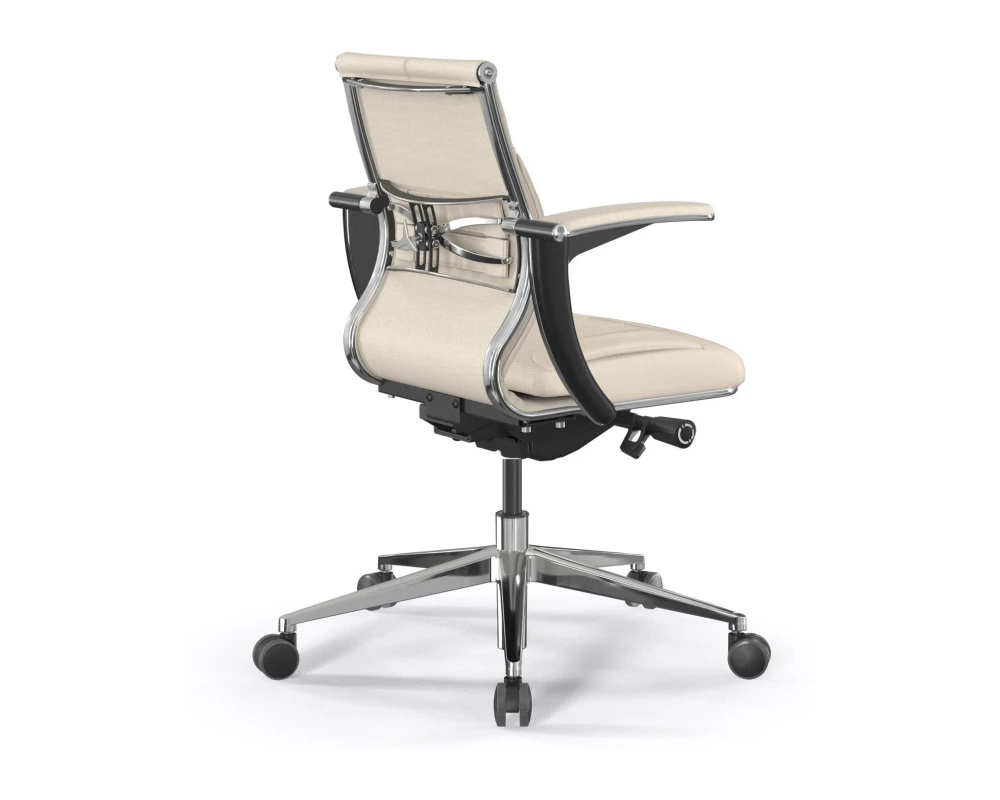 Кресло Samurai S4-11U M26.B32.G25.W03 (подл.1) Экокожа, Молочный