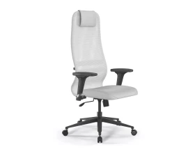 Кресло ErgoLife S 8 B1-9D M09.B11.G19.W02 Сетка/Экокожа, Белый images