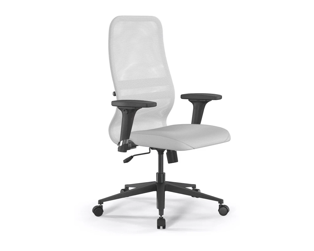 Кресло ErgoLife S 8 B2-9D M09.B11.G19.W02 Сетка/Экокожа, Белый