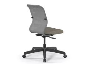 Кресло ErgoLife S 8 M4-9 M01.B02.G15.W01 Сетка/Ткань, Серый/Песочный images