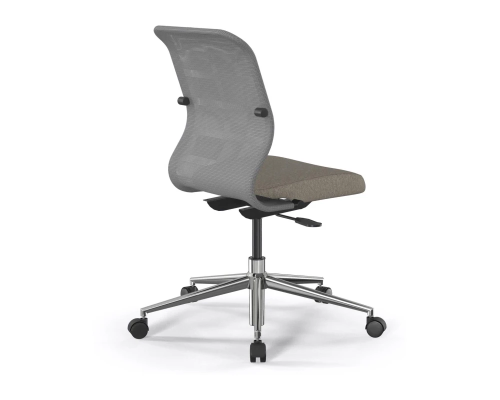 Кресло ErgoLife S 8 M4-9 M01.B23.G18.W01 Сетка/Ткань, Серый/Песочный