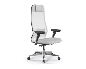 Кресло ErgoLife SynchroSit 10 L1-115D M24.B22.G18.W03 Сетка/Экокожа, Белый images