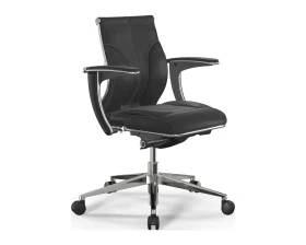 Кресло Samurai S4-11U M26.B32.G25.W03 (бежевая строчка) Экокожа, Черный images