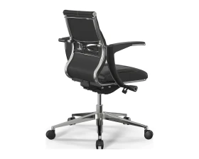 Кресло Samurai S4-11U M26.B32.G25.W03 (бежевая строчка) Экокожа, Черный images