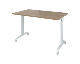 Стол на колёсах с откидной столешницей (1400х700х760) Дублин металл images