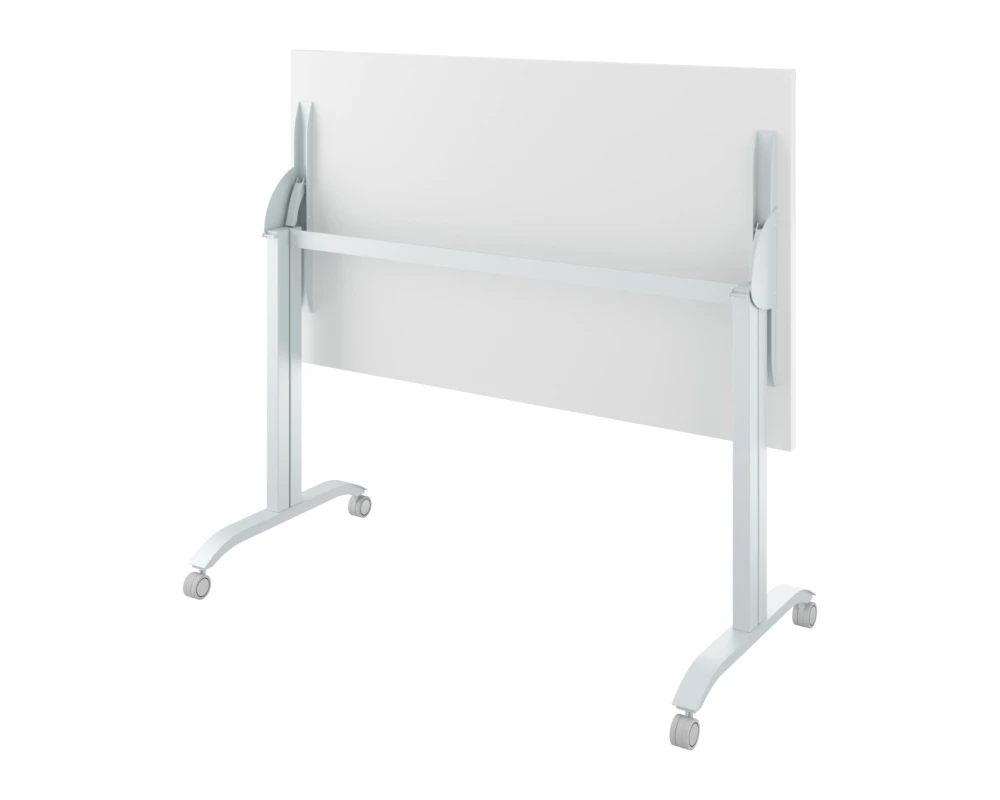 Стол на колёсах с откидной столешницей (1600х700х760) Дублин металл