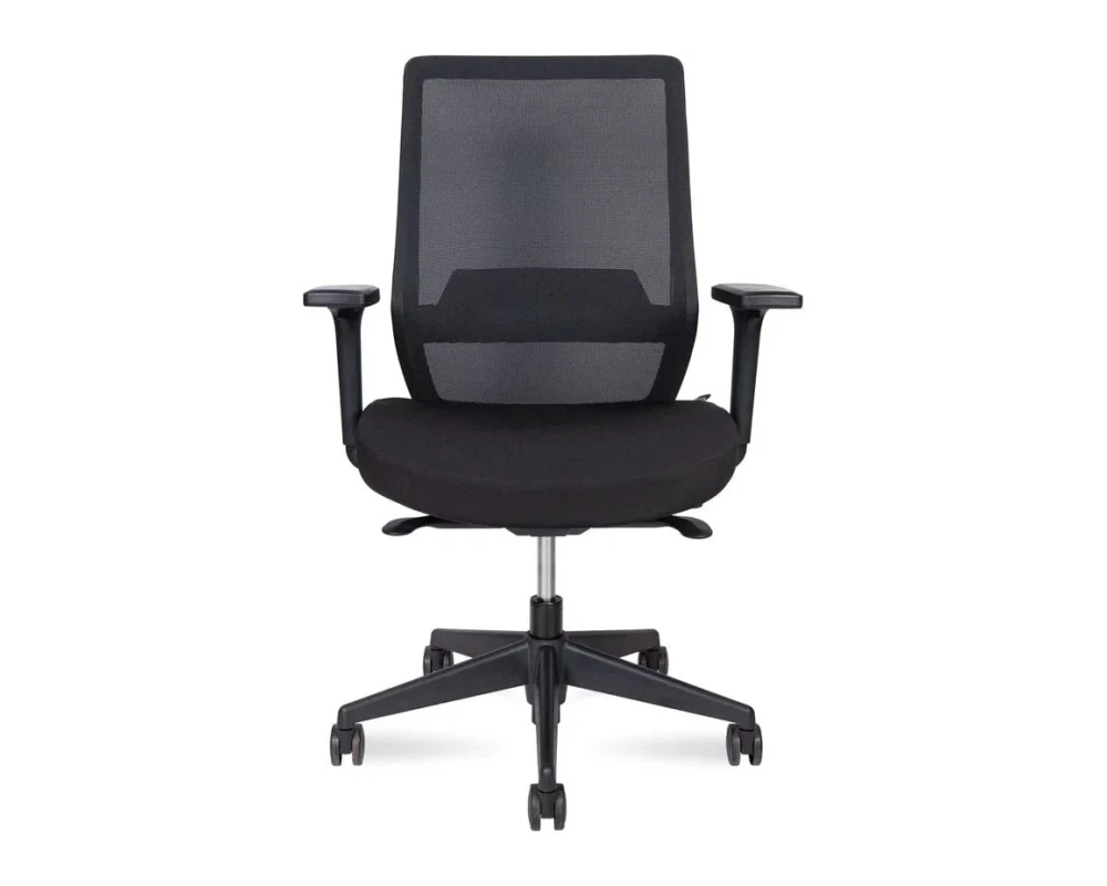 Кресло Norden Моно / Mono black LB Сетка/ Ткань, Черный