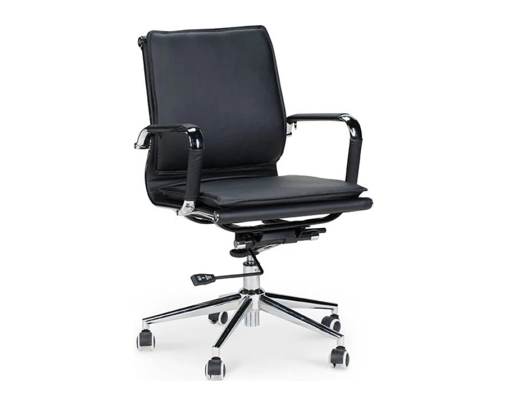 Кресло Norden Харман LB Экокожа, Черный