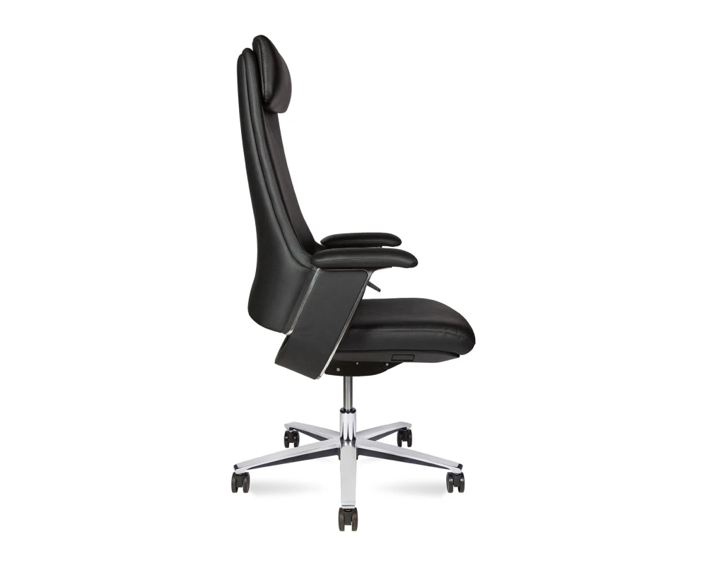 Кресло Norden Йорк / York Натуральная кожа, Черный