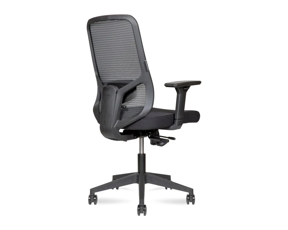 Кресло Norden Бэст LB / Best LB черный пластик Сетка/Ткань, Черный