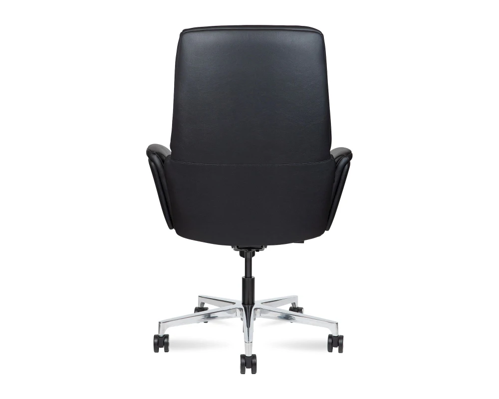 Кресло Norden Бонно / Bonno LB Натуральная кожа, Черный