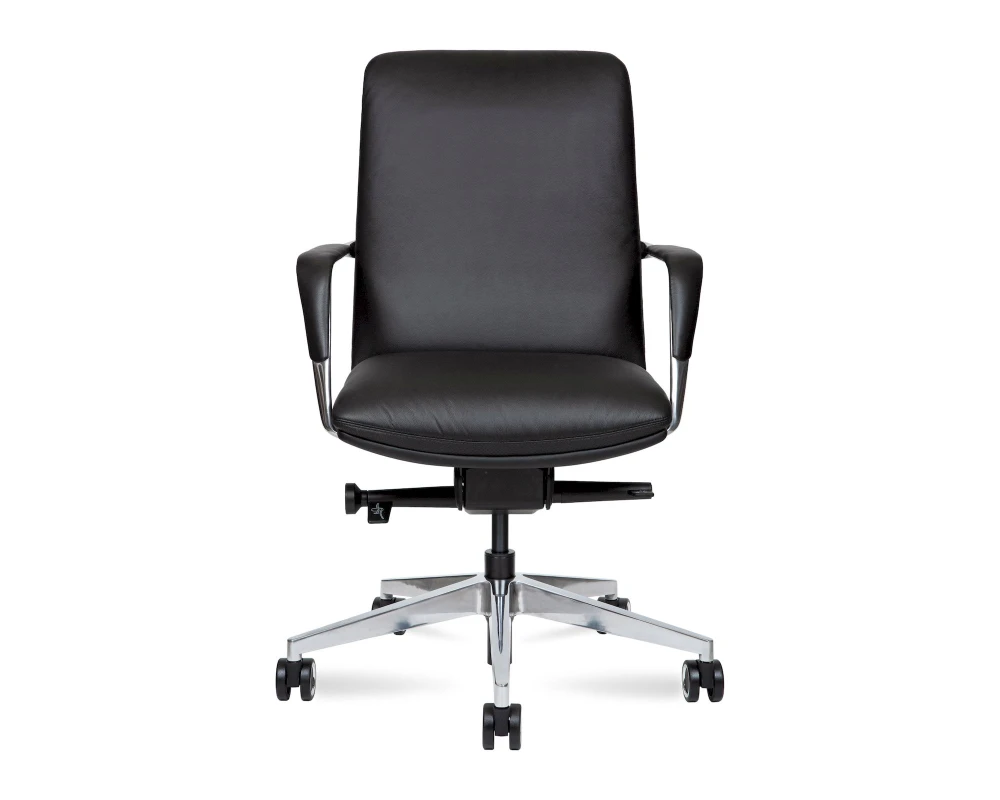 Кресло Norden Нэо / Neo LB Натуральная кожа, Черный