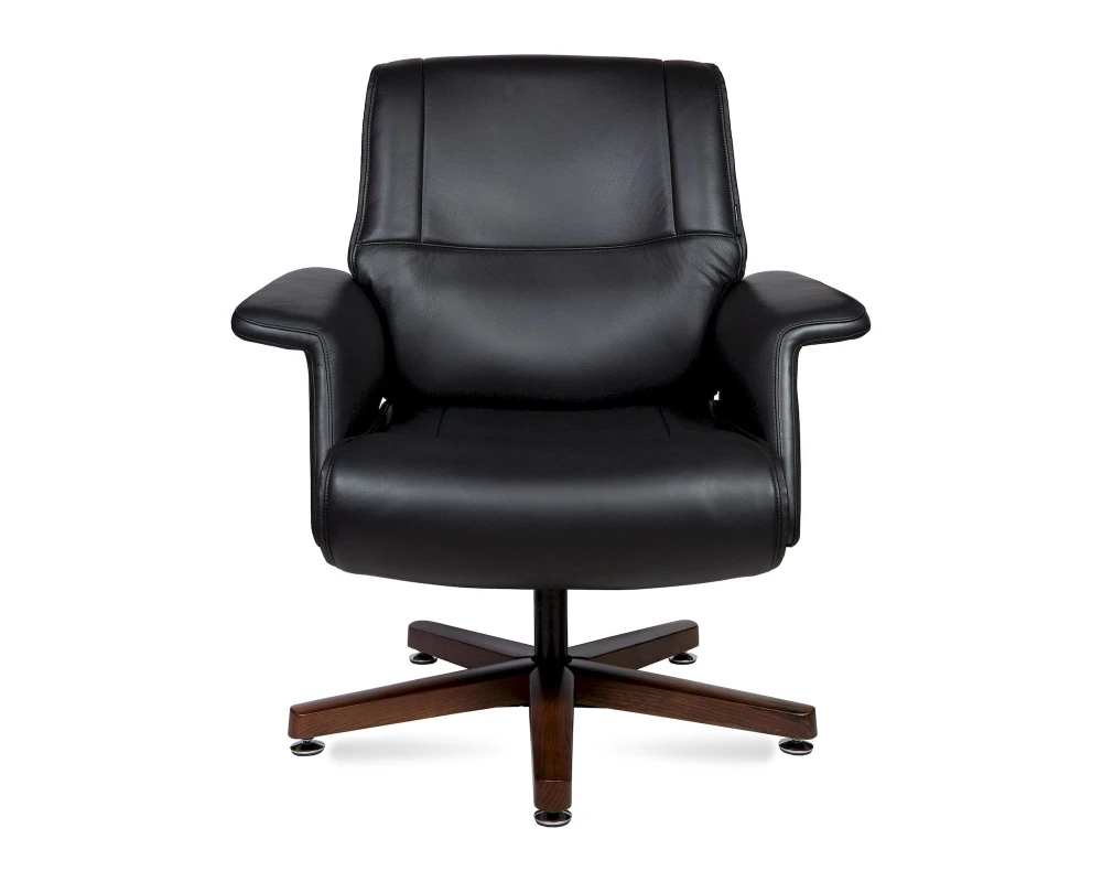 Кресло Norden Вагнер CF Натуральная кожа, Черный