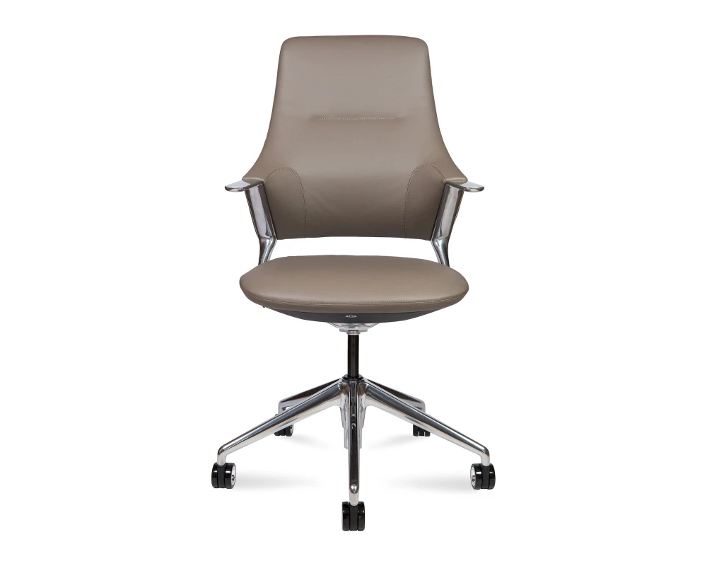 Кресло Norden Хан / Han LB Натуральная кожа, Серый