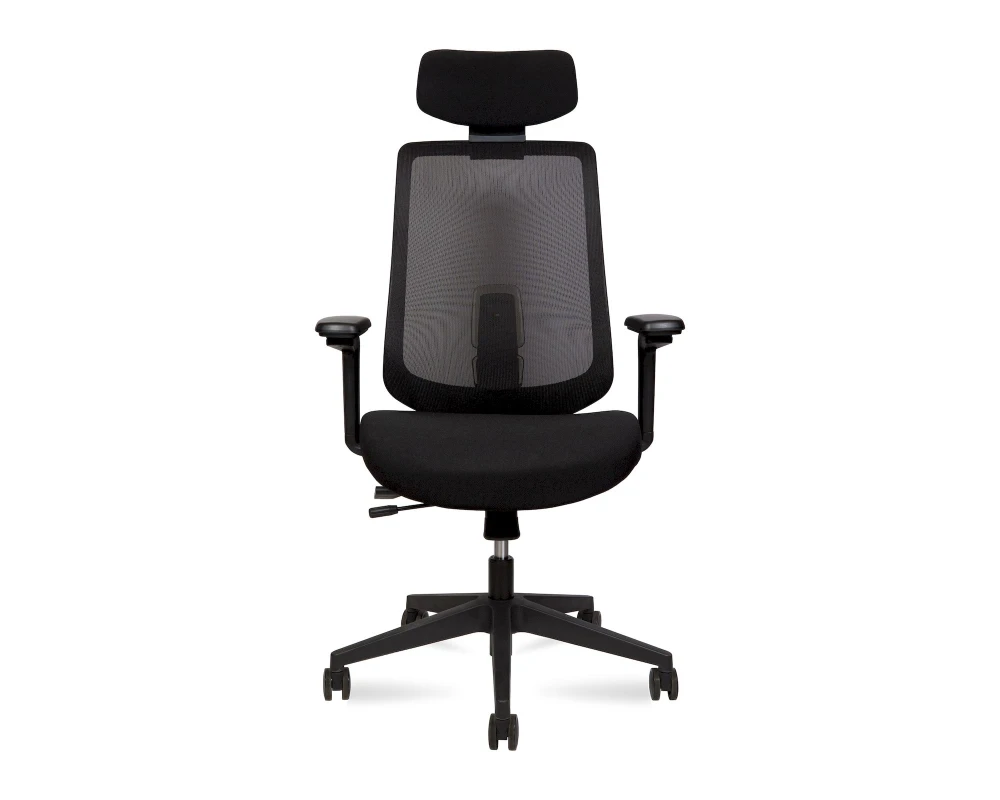 Кресло Norden Миллер / Miller Сетка/Ткань, Черный