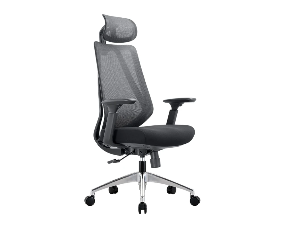 Кресло CHAIRMAN CH580 Сетка/Ткань, Черный