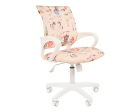 Кресло CHAIRMAN ТИН (Kids) 103 белый пластик (white) images