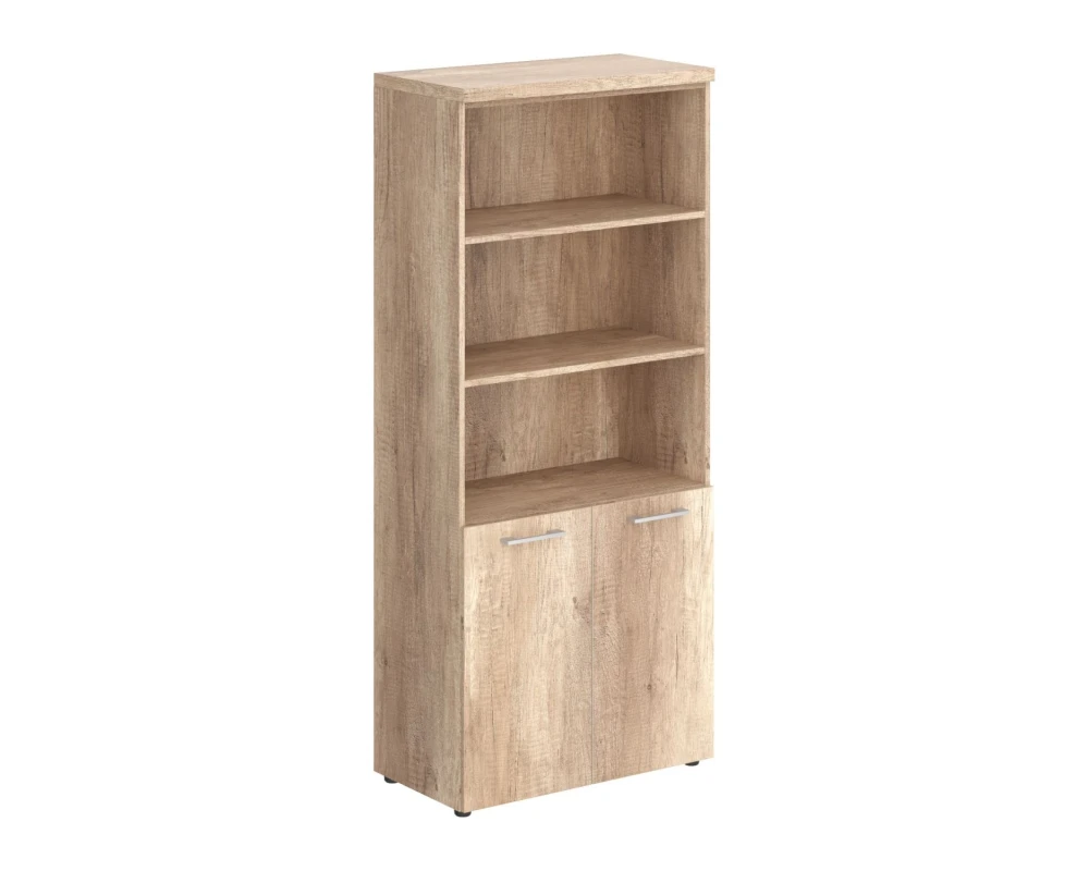 Шкаф с 1 комплектом глухих малых дверей и топом TP