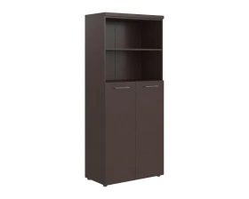 Шкаф с глухими средними дверьми полкой и топом TP images