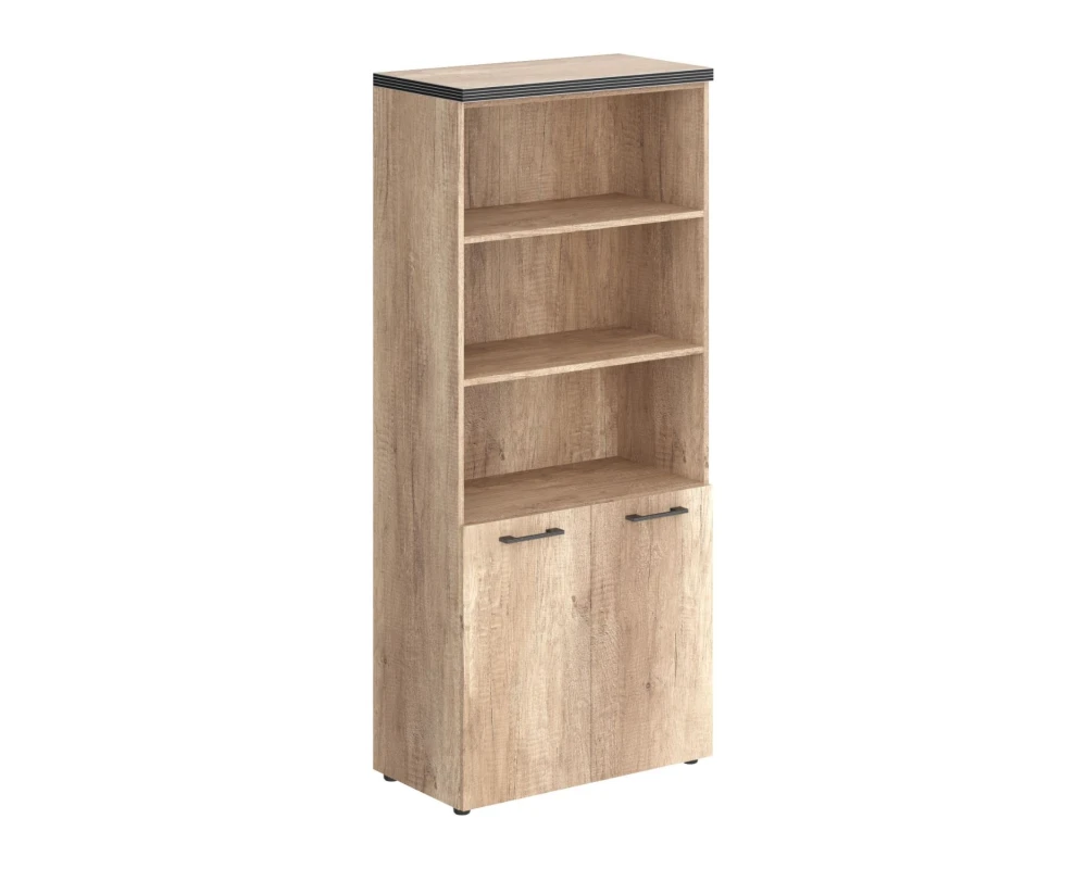 Шкаф с 1 комплектом глухих малых дверей и топом TP