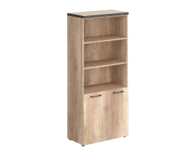 Шкаф с 1 комплектом глухих малых дверей и топом TP images