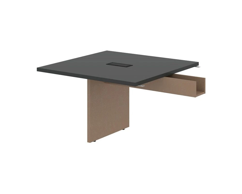 Стол приставной с лючком 1200х1200х750 Веллион / Velion