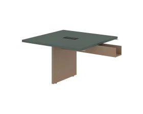 Стол приставной с лючком 1200х1200х750 Веллион / Velion images